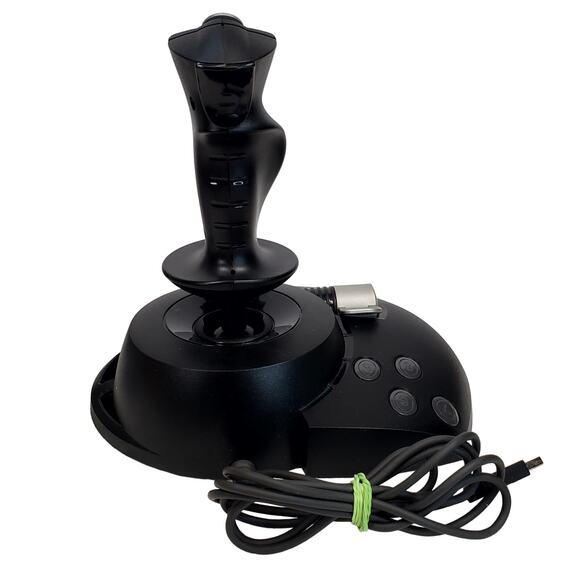 Microsoft Sidewinder Precision 2 Joystick PC Controller with Original Box Manual - Picture 9 of 15